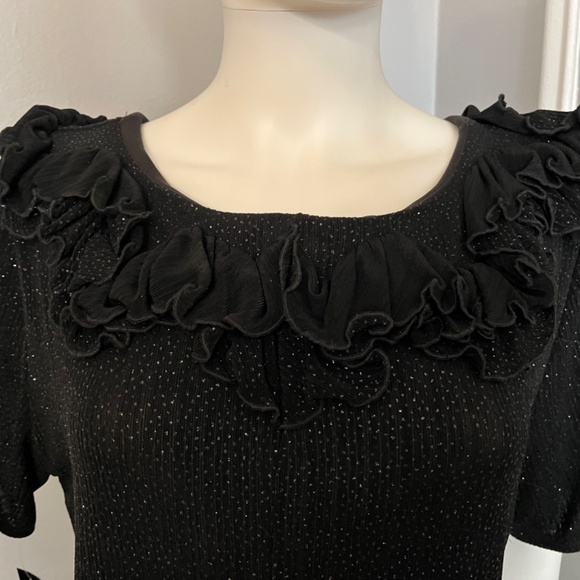 Onyx Evening Black Dress - Picture 7 of 10